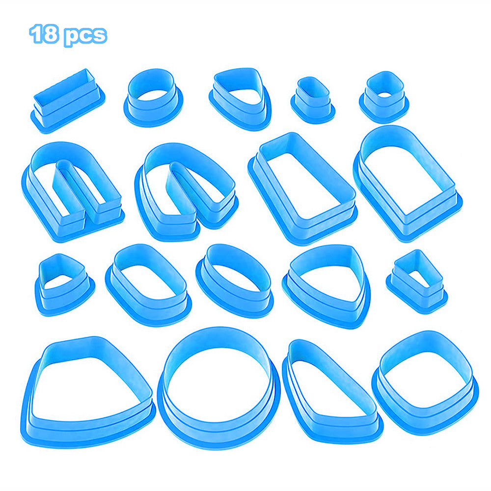 Soft Clay Mold DIY Manual Clay Cutter Plastic Earrings